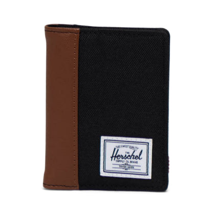 HERSCHEL - GORDON WALLET (BLACK/TAN)