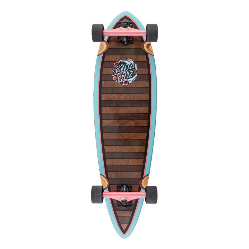 SANTA CRUZ - PINTAIL WAVE DOT SLICE LONGBOARD